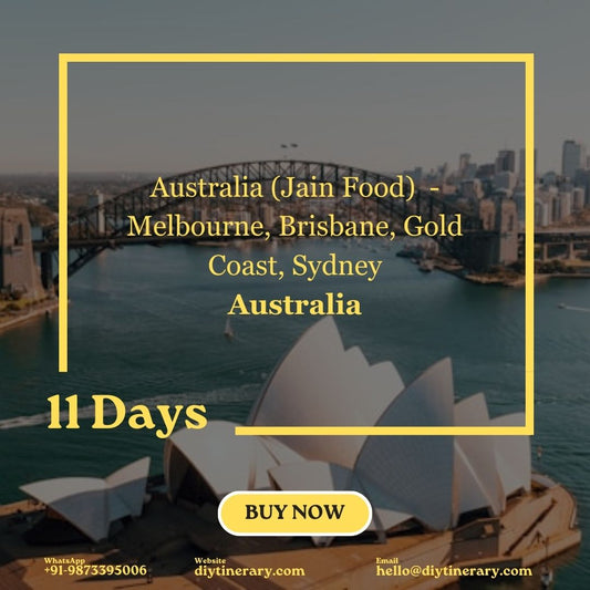 Australia (Jain Food)  - Melbourne, Brisbane, Gold Coast, Sydney | 11 days