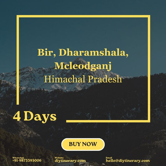 Bir, Dharamshala, Mcleodganj | 4 Days (India) - DIYTINERARY