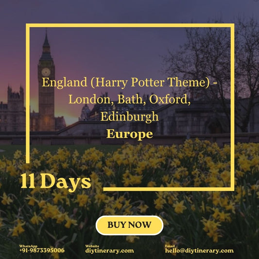 England (Harry Potter Theme)  - London, Bath, Oxford, Edinburgh - 11 Days