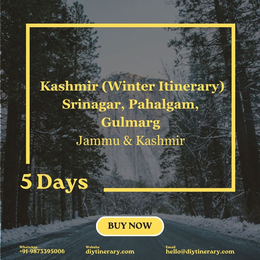 Kashmir (Winter Itinerary) - Srinagar, Pahalgam, Gulmarg | 5 days (India)