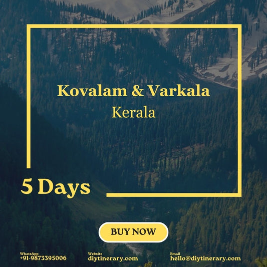 Kerala - Kovalam & Varkala | 5Days  (India) - DIYTINERARY