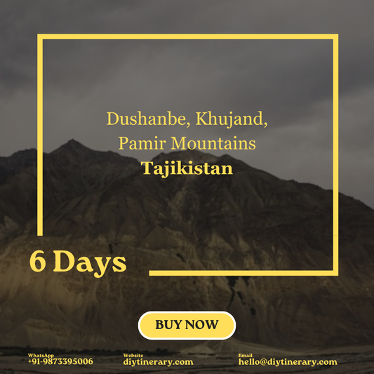 Tajikistan - Dushanbe, Khujand, Pamir Mountains | 6 days (Asia)