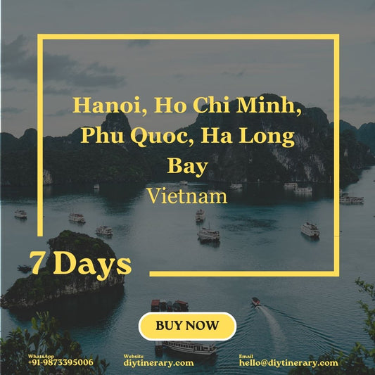Vietnam - Hanoi, Ho Chi Minh, Phu Quoc, Ha Long Bay | 7 Days (Asia) - DIYTINERARY
