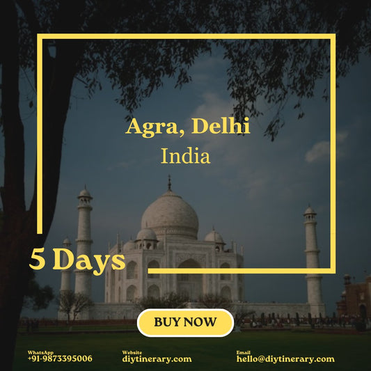 Agra, Delhi - Uttar Pradesh, India| 5 Day (Asia) - DIYTINERARY - SINGH SISTERS PVT LIMITED