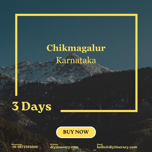 Chikmagalur - Karnataka, India | 3 Days (Asia) - DIYTINERARY - SINGH SISTERS PVT LIMITED