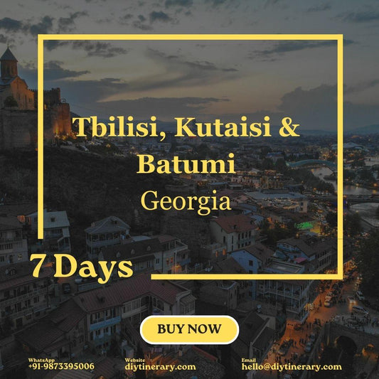 Georgia - Tbilisi, Kutaisi & Batumi | 7 Days (Europe/Asia) - DIYTINERARY - SINGH SISTERS PVT LIMITED