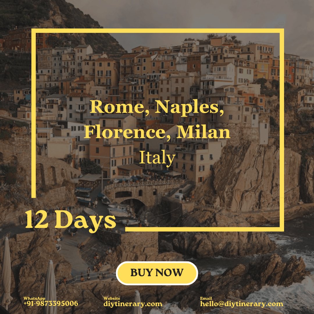 Italy - Milan, Dolomites, Florence, Rome, Amalfi, Positano, Puglia - Europe - 12 days - DIYTINERARY - SINGH SISTERS PVT LIMITED
