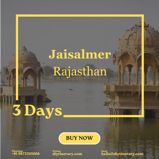 Jaislamer - Rajasthan, India | 3 Days (Asia) - DIYTINERARY - SINGH SISTERS PVT LIMITED