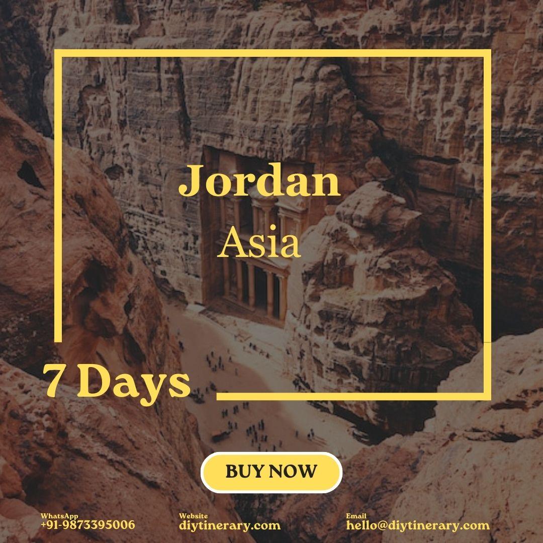 Jordan | 7 days (Asia) - DIYTINERARY - SINGH SISTERS PVT LIMITED