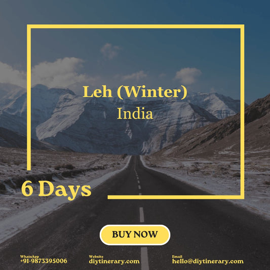 Leh, India (Winter Itinerary) | 6 days (Asia) - DIYTINERARY - SINGH SISTERS PVT LIMITED