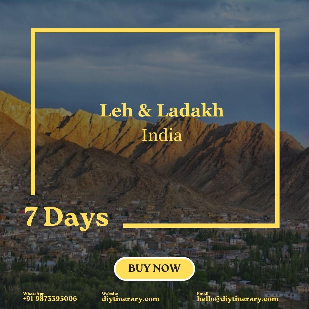 Leh & Ladakh, India | 7 Days (Asia) - DIYTINERARY - SINGH SISTERS PVT LIMITED