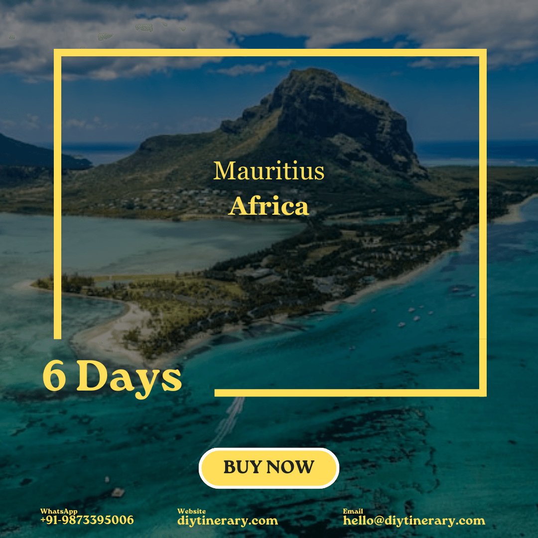 Mauritius | 6 days (Africa) - DIYTINERARY - SINGH SISTERS PVT LIMITED