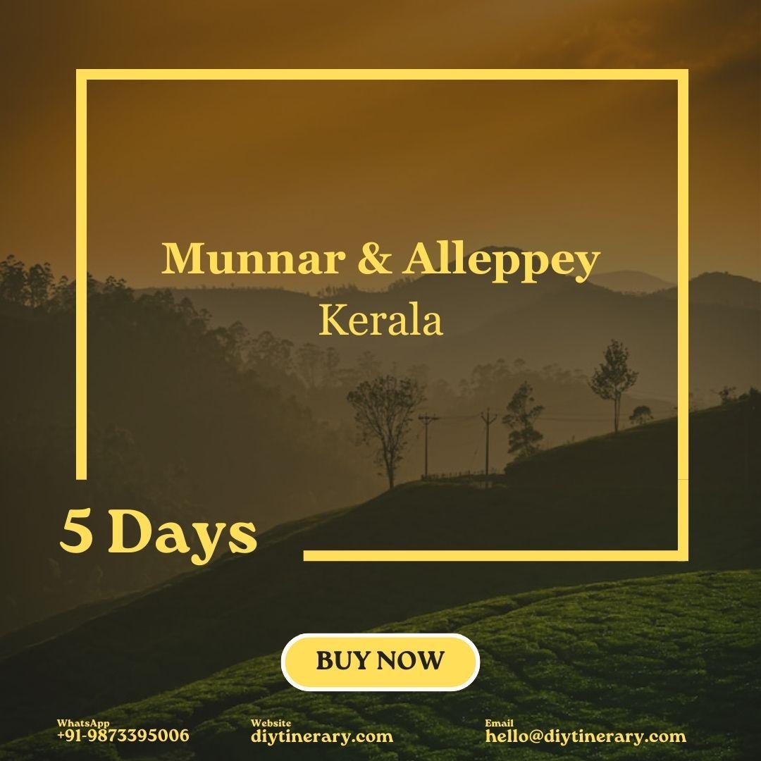 Munnar, Alleppey - Kerala, India | 5 Days (Asia) - DIYTINERARY - SINGH SISTERS PVT LIMITED