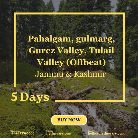 Pahalgam, gulmarg, Gurez Valley, Tulail Valley - Kashmir, India (Offbeat) | 5 Days (Asia) - DIYTINERARY - SINGH SISTERS PVT LIMITED
