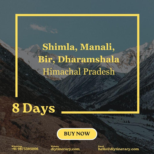 Shimla, Manali, Bir, Dharamshala - Himachal Pradesh, India | 8 Days (Asia) - DIYTINERARY - SINGH SISTERS PVT LIMITED