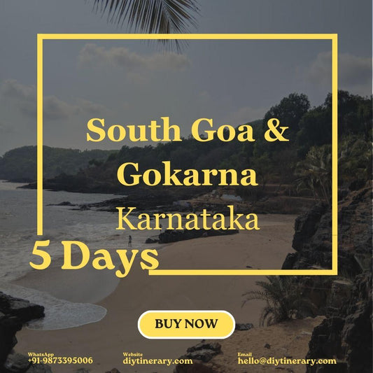 South Goa (Goa) and Gokarna ( Karnataka ) | 5 Days (India) - DIYTINERARY - SINGH SISTERS PVT LIMITED