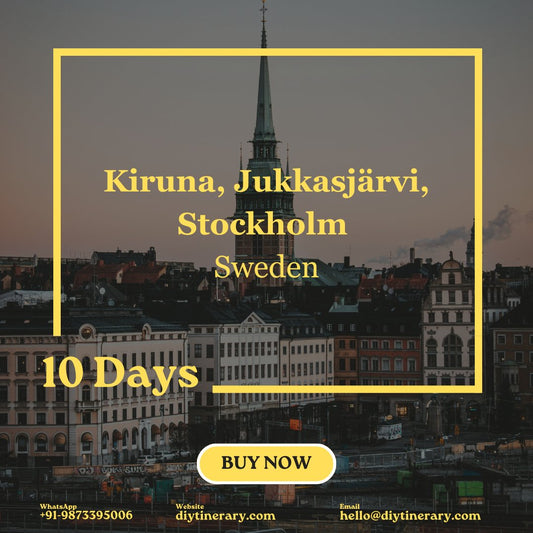 Sweden - Kiruna, Jukkasjärvi, Stockholm | 10 days (Europe) - DIYTINERARY - SINGH SISTERS PVT LIMITED