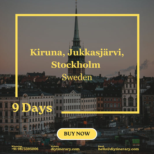 Sweden - Kiruna, Jukkasjärvi, Stockholm | 9 days (Europe) - DIYTINERARY - SINGH SISTERS PVT LIMITED