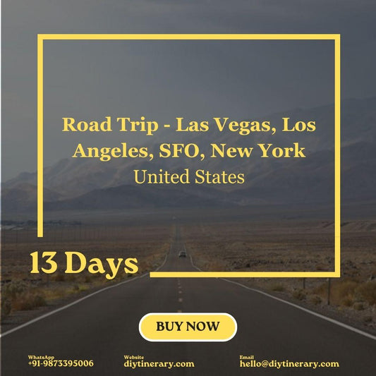 United States - Las Vegas, Los Angeles, SFO, New York (Road Trip) | 13 days (North America) - DIYTINERARY - SINGH SISTERS PVT LIMITED