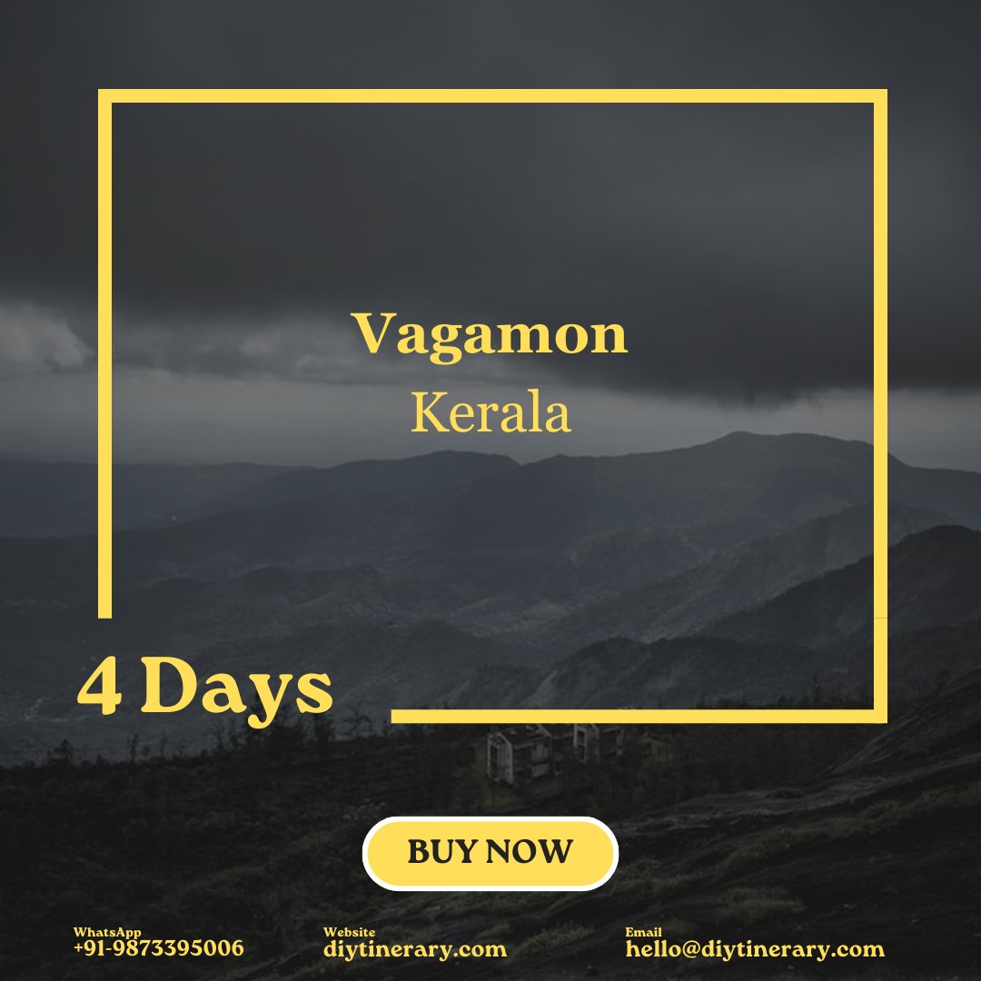 Vagamon - Kerala, India | 4 days (Asia) - DIYTINERARY - SINGH SISTERS PVT LIMITED