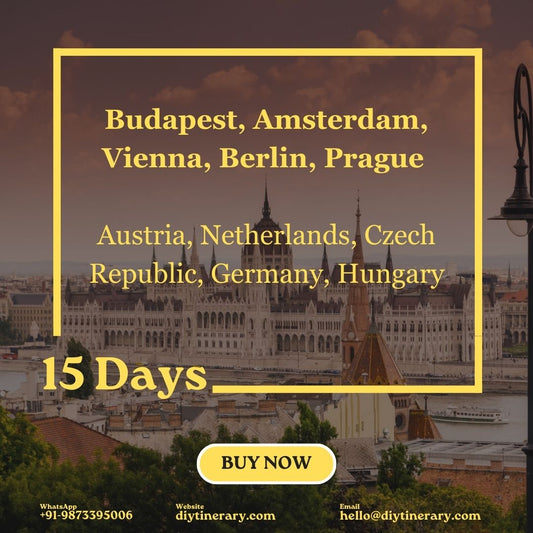 Budapest, Amsterdam, Vienna, Berlin, Prague (Austria, Netherlands, Czech Republic, Germany, Hungary) | 15 days (Europe) - DIYTINERARY