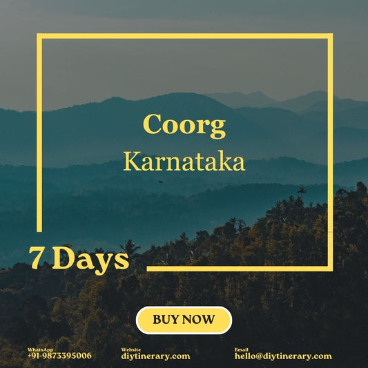 Coorg, Karnataka | 7 Days (India) - DIYTINERARY