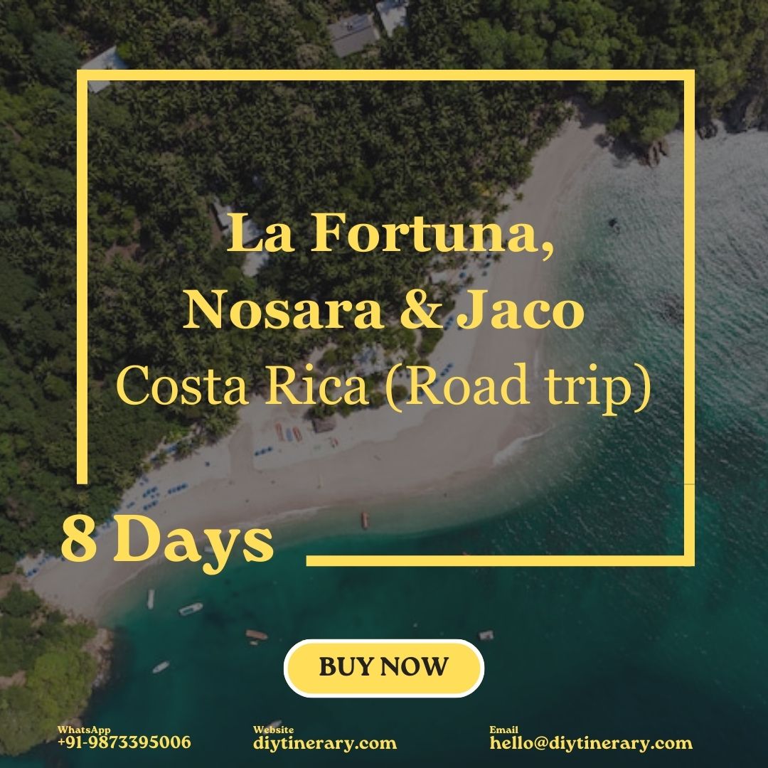 Costa Rica (Road trip) - La Fortuna, Nosara & Jaco | 8 days (North America) - DIYTINERARY