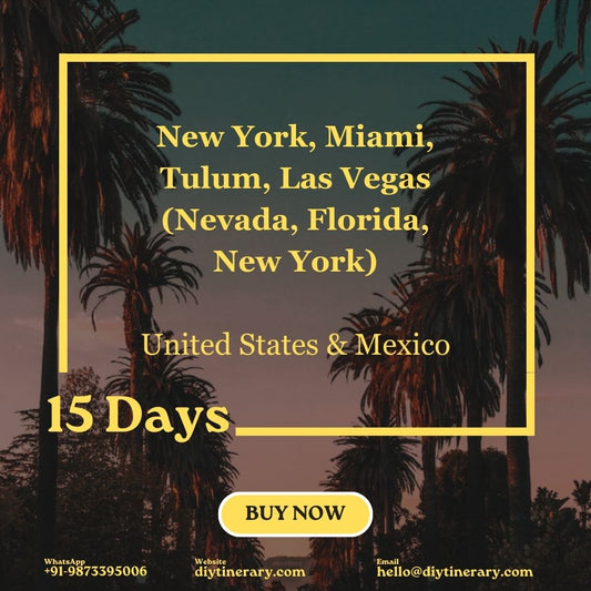 New York, Miami, Tulum, Las Vegas (Nevada, Florida, New York) | 15 Days (North America) US & Mexico - DIYTINERARY