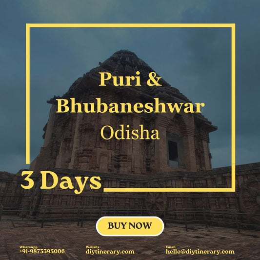 Odisha, Puri & Bhubaneswar  | 3 days  (India) - DIYTINERARY