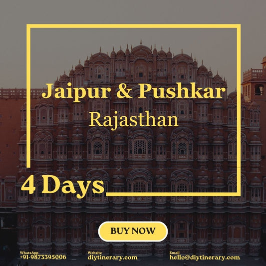 Rajasthan - Jaipur & Pushkar | 4 Days  (India) - DIYTINERARY