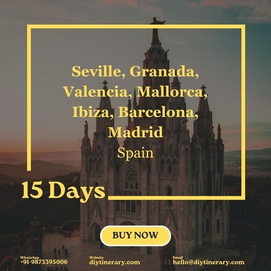 Spain - Seville, Granada, Valencia, Mallorca, Ibiza, Barcelona, Madrid | 15 days (Europe) - DIYTINERARY