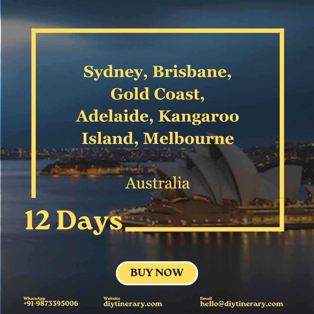 Sydney, Brisbane, Gold coast, Adelaide, Kangaroo Island, Melbourne | 12 days (Australia) [Premade] - DIYTINERARY