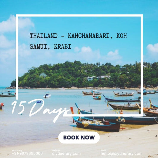 Thailand - Kanchanaburi, Koh Samui & Krabi | 15 days  (Asia) - DIYTINERARY