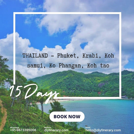Thailand (Phuket, Krabi, Koh samui, Ko Phangan, Koh tao) | 15 Days  (Asia) - DIYTINERARY
